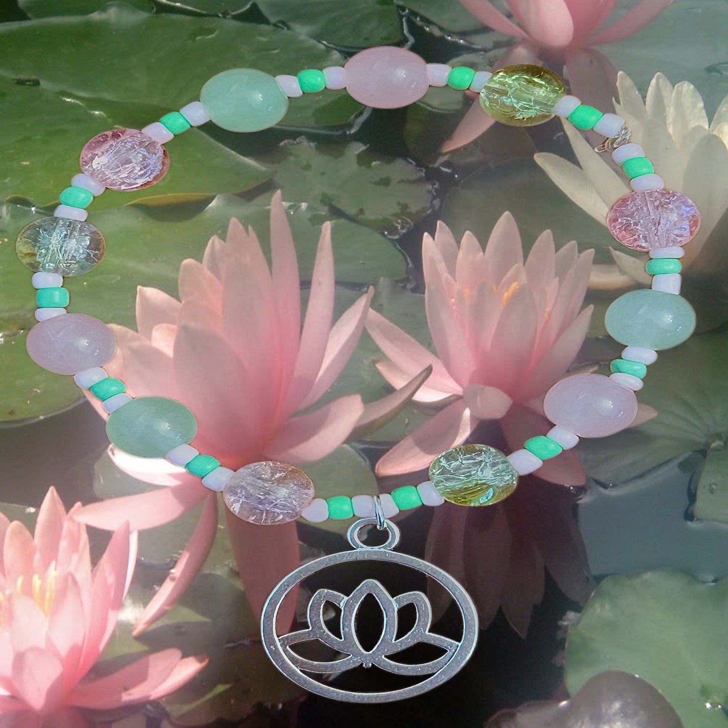 River Lotus Bracelet